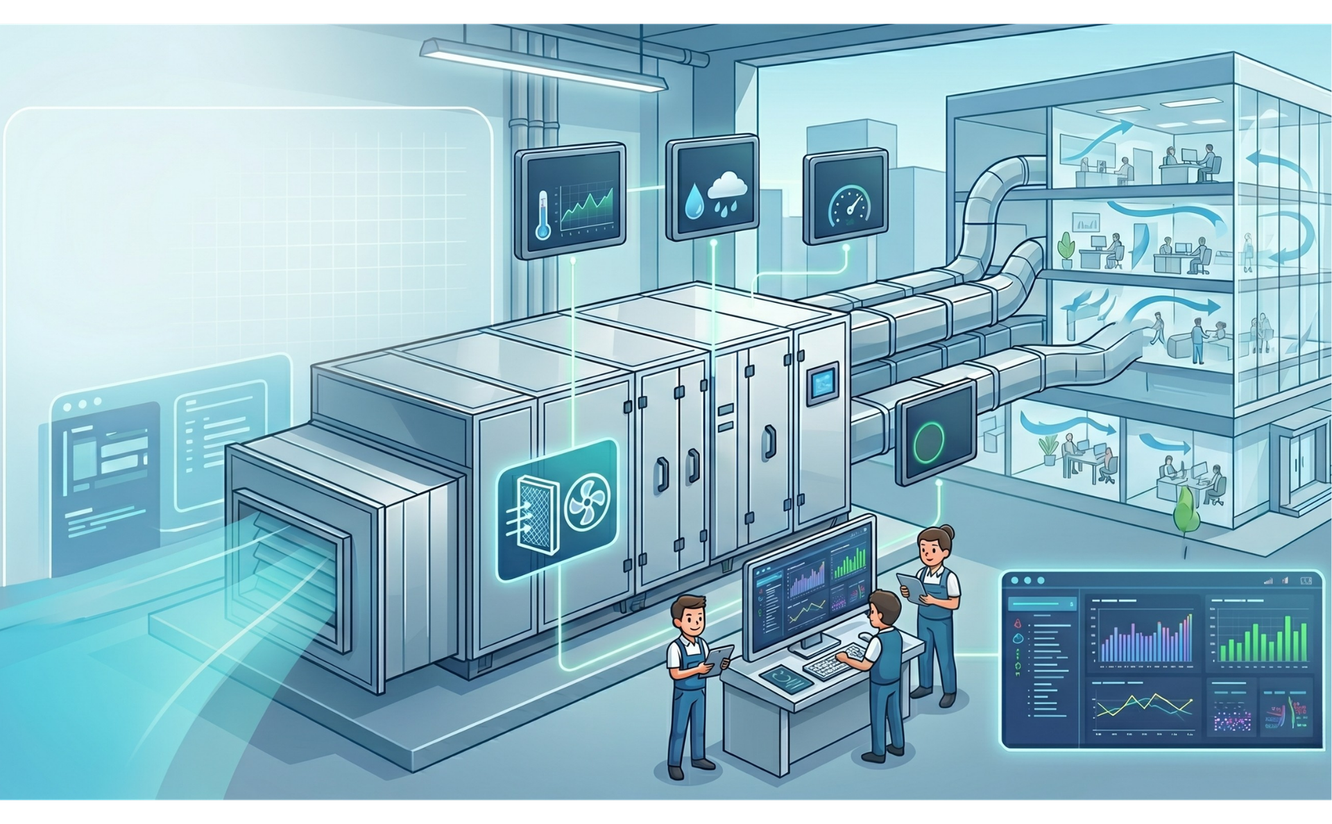 Optimizing Building AHU Systems with AHU Monitoring & Control System